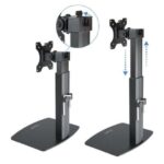 Tooq Soporte de Mesa para Monitor de 17"-32" - Regulacion de Altura por Piston de Gas - Gestion de Cables - Peso Max 7Kg - VESA 100X100mm - Color Negro - Imagen 4