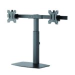 Tooq Soporte de Mesa para 2 Monitores de 17"-27" - Regulacion de Altura por Piston de Gas - Gestion de Cables - Peso Max 6kg x Brazo - VESA 100x100mm - Imagen 2