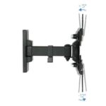 Tooq Soporte de Pared con Brazo para TV de 13"-42" - Giratorio e Inclinable - Gestion de Cables - Peso Max 20kg - VESA 200x200mm - Color Negro - Imagen 2