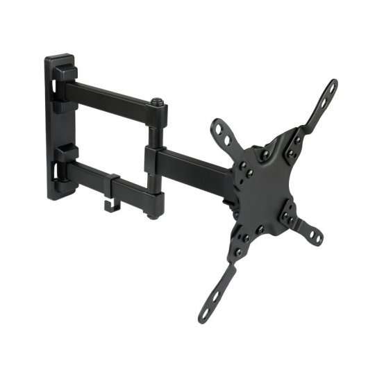 142939_1 Tooq Soporte de Pared con Brazo Articulado para TV de 13"-42" - Giratorio e Inclinable - Gestion de Cables - Peso Max 20kg - VESA 200x200mm - Color Negro - Imagen 1