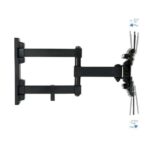 Tooq Soporte de Pared con Brazo Articulado para TV de 13"-42" - Giratorio e Inclinable - Gestion de Cables - Peso Max 20kg - VESA 200x200mm - Color Negro - Imagen 4