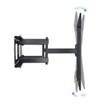 Tooq Soporte de Pared con Doble Brazo Articulado para TV de 60"-100" - Giratorio e Inclinable - Peso Max 80kg - VESA 900x600mm - Imagen 2