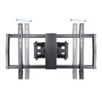 Tooq Soporte de Pared con Doble Brazo Articulado para TV de 60"-100" - Giratorio e Inclinable - Peso Max 80kg - VESA 900x600mm - Imagen 5