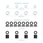 Tooq Pack de Tornilleria para Montaje Universal de Pantallas - Imagen 3