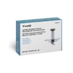 Tooq Soporte Universal de Techo para Proyector - Inclinable y Giratorio - Peso Max 10Kg - Color Plata - Imagen 5