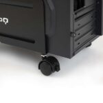 Tooq Soporte de Suelo con Ruedas para CPU de 119-209mm de Ancho - Peso Max 10kg - Color Negro - Imagen 4