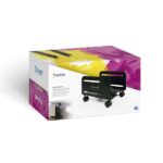 Tooq Soporte de Suelo con Ruedas para CPU de 119-209mm de Ancho - Peso Max 10kg - Color Negro - Imagen 5