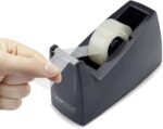 Rapesco Portarollos para Cinta Adhesiva 19mmx33m - Base de Goma Antideslizante - Cinta no Incluida