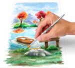 Pack de 12 Tubos de Acuarela 12ml - Colores Brillantes - Usar en Papel Acuarela o Cartulina - Colores Surtidos - Imagen 4