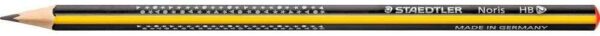 Staedtler Noris 183 Lapiz de Grafito Triangular - Mina HB Ultrarresistente de 2mm - Madera de Bosques Sostenibles - Imagen 2