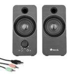 NGS Altavoces Multimedia USB 2.0 12W - Conexion Jack 3.5mm - Controles en Altavoz - Imagen 2