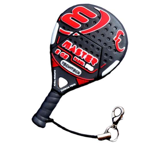 144609_1 TechOneTech Raqueta Padel Roja Memoria USB 2.0 32GB (Pendrive) - Imagen 1