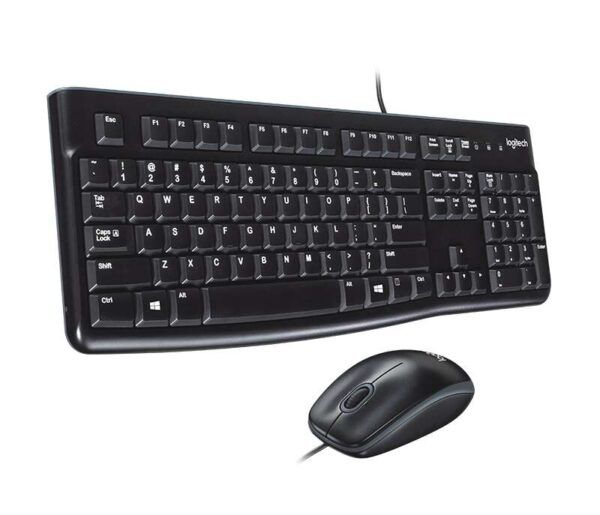 Logitech MK120 Pack USB Teclado + Raton 1000dpi 3 Botones - Uso Ambidiestro - Color Negro - Imagen 2
