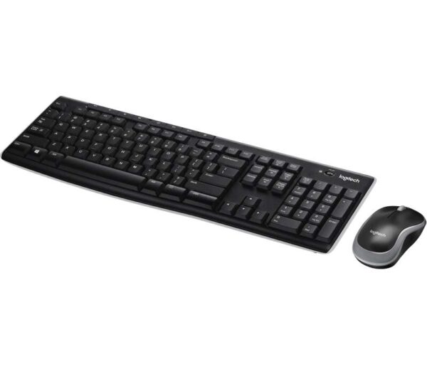 Logitech MK270 Pack Inalambrico USB Teclado Multimedia + Raton 1000dpi 3 Botones - Uso Ambidiestro - Color Negro - Imagen 2