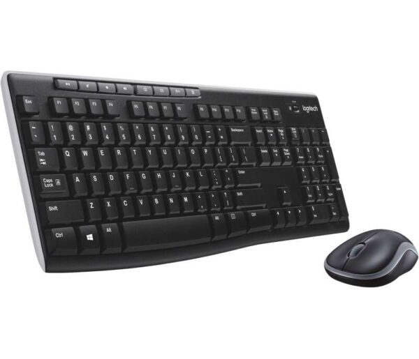 Logitech MK270 Pack Inalambrico USB Teclado Multimedia + Raton 1000dpi 3 Botones - Uso Ambidiestro - Color Negro - Imagen 3