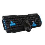 3Go Drile H2 Pack USB Teclado Multimedia + Raton 1000dpi 5 Botones + Auriculares con Microfono - Uso Ambidiestro - Color Negro - Imagen 3