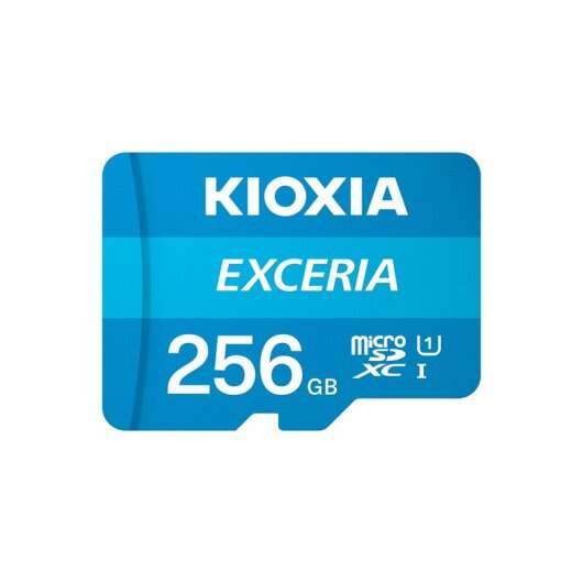 155645_1 Kioxia Exceria Tarjeta Micro SDXC 256GB UHS-I Clase 10 con Adaptador - Imagen 1