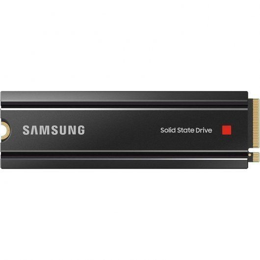 155680_1 Disco Duro Sólido SSD M2 1TB PCIe 4.0 NVMe M.2 con Disipador de Calor Samsung 980 Pro - Imagen 1