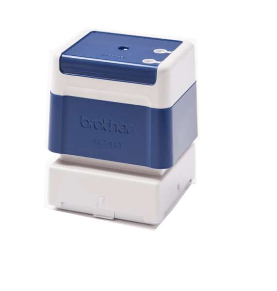 155920_1 Sello automático personalizado Brother 40x40mm - Azul - Imagen 1