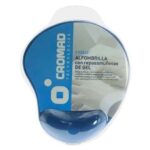 Cromad Alfombrilla Raton con Reposamuñecas de Gel - Base Antideslizante - Medidas 23.5x19.5 cm - Imagen 2