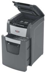 Rexel Optimum AutoFeed 130X Destructora Automatica de Corte en Particulas P-4 - Autoalimentacion 130 Hojas, Manual 8 Hojas - Papelera de 44L - Anti Atasco - Imagen 4