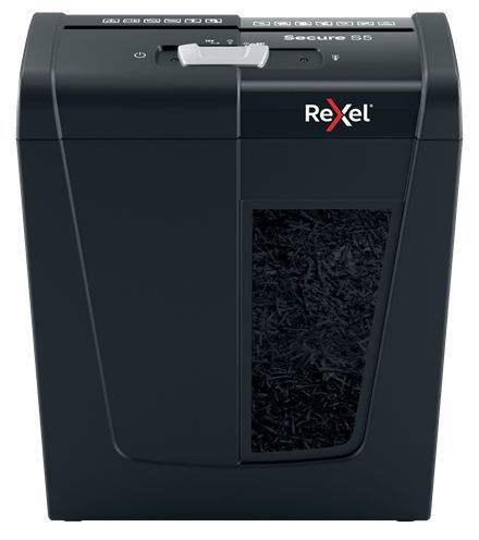 158435_1 Destructora de Papel Manual Rexel Secure S5 Corte en Tiras - Destruye hasta 5 Hojas - 10L - Imagen 1