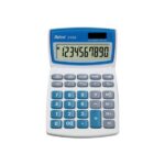 Ibico 210X Calculadora de Sobremesa 10 Digitos - Pantalla LCD Inclinable Ajustable - Teclas Grandes - Color Blanco/Azul - Imagen 2