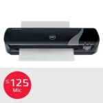 GBC Inspire+ A4 Plastificadora - Hasta Tamaño A4 - Velocidad 250mm/min - Calentamiento en 4 Minutos - Ajuste Adicional Frio - Grueso Bolsa 75 y 125mic - Color Negro - Imagen 3