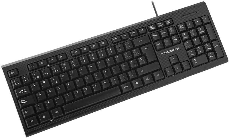 158905_1 Tacens Anima AK0 Teclado de Membrana USB - Cable de 1.30m - Imagen 1