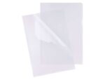 Esselte Caja de 100 Dossiers Uñero - Formato Folio - PVC Flexible - Grosor 110 Micras - Color Transparente - Imagen 2