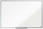 Nobo Essence Pizarra de Melamina 900x600mm - Marco de Aluminio Anodizado - Bandeja para Rotuladores - Color Blanco