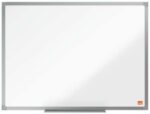 Nobo Essence Pizarra Magnetica de Acero 600x450mm - Marco de Aluminio Anodizado - Bandeja para Rotuladores - Color Blanco