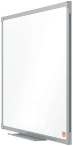 Nobo Essence Pizarra Magnetica de Acero 600x450mm - Marco de Aluminio Anodizado - Bandeja para Rotuladores - Color Blanco - Imagen 3