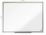 Nobo Essence Pizarra Magnetica de Acero 600x450mm - Marco de Aluminio Anodizado - Bandeja para Rotuladores - Color Blanco - Imagen 4
