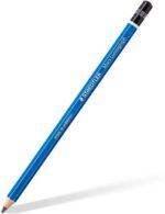 Staedtler Mars Lumograph 100 Lapiz de Grafito Hexagonal - Mina 8B - Resistencia a la Rotura - Madera de Bosques Sostenibles