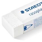 Staedtler Rasoplast 526 B20 Goma de Borrar - Borrado de Alta Calidad - Minimos Residuos - Color Blanco - Imagen 2
