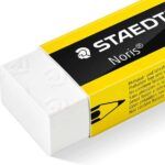 Staedtler Noris 526 N20 Goma de Borrar - Alta Calidad - Minimos Residuos - Color Blanco - Imagen 3