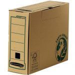 Caja de Archivo Definitivo A4 100mm - Montaje Manual - Carton Reciclado Certificacion FSC - Color Marron