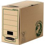 Caja de Archivo Definitivo A4 150mm - Montaje Manual - Cartón Reciclado Certificación FSC - Color Marrón