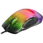 Mars Gaming MMGLOW Raton Gaming USB 12800dpi - Cuerpo con Acabado Espejo - 6 Botones - Iluminacion RGB Chroma - Uso Diestro - Cable de 1.70m - Imagen 2