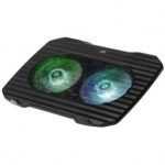 Base de Refrigeración para Portátil hasta 15.6" MNBC0 USB - 2 Ventiladores - Iluminación LED RGB Flow - Imagen 3