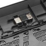 Base de Refrigeración para Portátil hasta 15.6" MNBC0 USB - 2 Ventiladores - Iluminación LED RGB Flow - Imagen 5