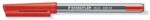 Staedtler Stick 430 Boligrafo con Capuchon - Punta 0.35mm - Tinta Endeleble - Color Rojo - Imagen 2