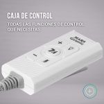 Tarjeta de Sonido Externa 7.1 USB Mars Gaming MSC2W- Jack 3.5mm Audio - Imagen 3