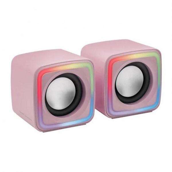 166241_1 Mars Gaming MSCUBE Altavoces 8W - Iluminacion RGB - Sonido DSP - USB, Entrada Jack 3.5mm - Compactos y Ligeros - Imagen 1
