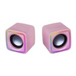 Mars Gaming MSCUBE Altavoces 8W - Iluminacion RGB - Sonido DSP - USB, Entrada Jack 3.5mm - Compactos y Ligeros - Imagen 3