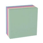 Apli Funny Cubo de 400 Notas Adhesivas 75 x 75 mm - Colores Pastel Surtidos - Imagen 2