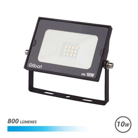 167061_1 Elbat Foco LED Serie Super Slim 10W 800lm - 6500K Luz Fria - Apto para Exterior - Imagen 1
