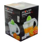 Muvip Exprimidor Electrico 40W - Deposito de 1L - Rotacion en ambos Sentidos - Desmontable para Facil Limpieza - Imagen 2