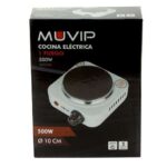 Muvip Cocina Electrica de 1 Placa 500W - 5 Niveles de Potencia - Termostato con Sistema de Seguridad - Imagen 2